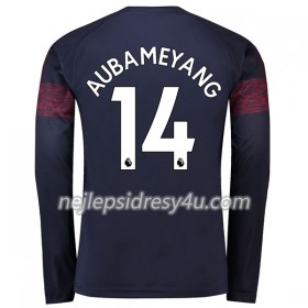 Fotbalový Dres Arsenal Aubameyang 14 Venkovní 2018/19 Dlouhý Rukáv